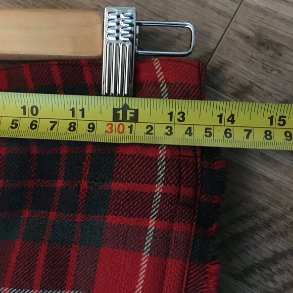 Vintage Fraser Scottish Tartan Wool Kilt 28W - Picture 13 of 16